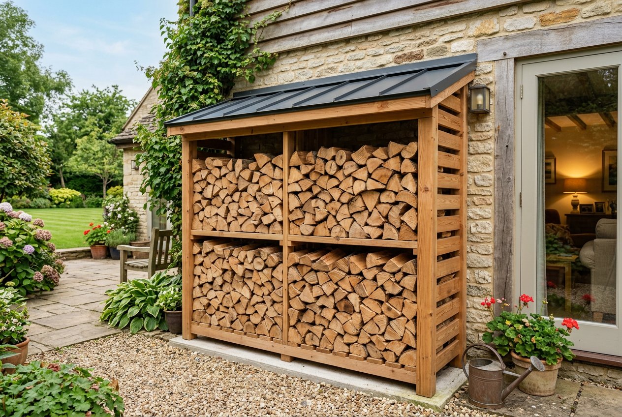 Каминный запас на сезон в Обухове, дуб